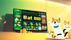 Experience the excitement of online games with cat888, featuring vibrant lottery design and engaging users.