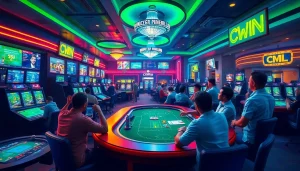 Join the excitement at Link cwin by exploring our vibrant sports betting and casino environments.