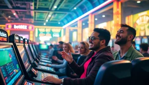 Celebrate your wins with bet88ez com in a vibrant online casino setting, showcasing diverse players enjoying thrilling betting games.
