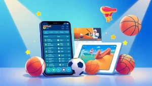 Engaging artwork of 88bet showcasing online sports betting experience with dynamic visuals and digital interface.