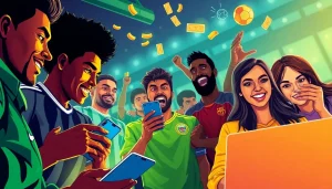 Showcase the excitement of interactive sports betting with goal123 on mobile devices.