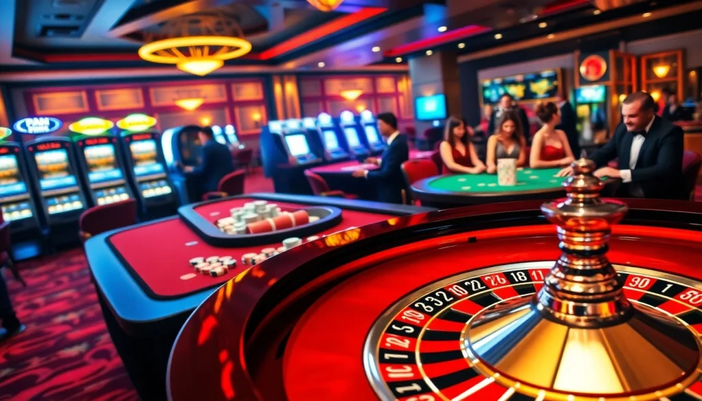 Exciting casino game at https://123bvi.org/ featuring colorful chips and an intense stakes atmosphere.