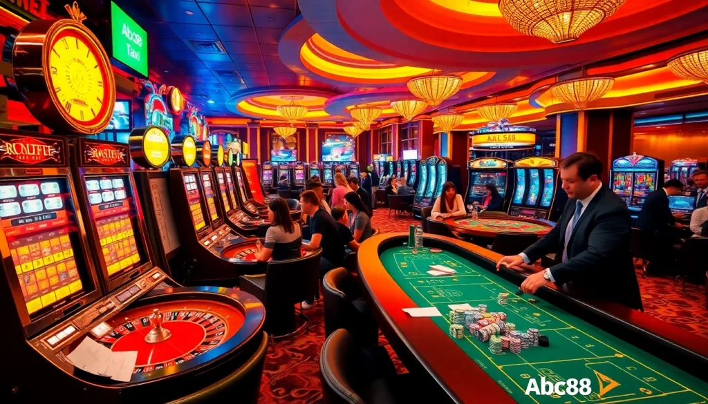 Experience the thrill of gambling at https://abc88taxi.com with lively casino games like poker and roulette.