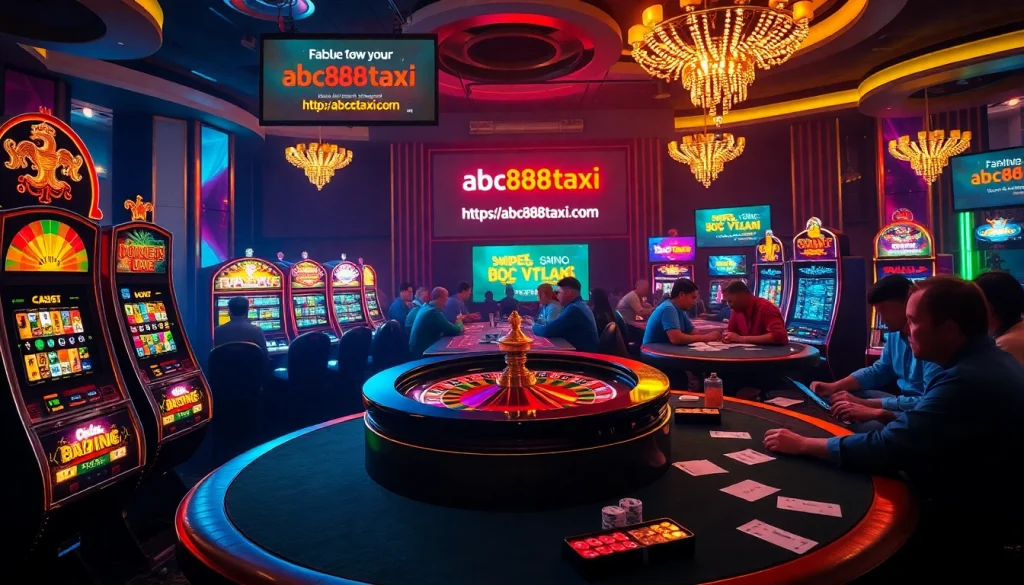 Experience the thrill of gameplay at https://abc88taxi.com with colorful slots and roulette.