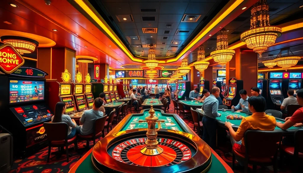 Experience the thrill of gambling with bong da lu fun at a vibrant casino filled with exciting games.