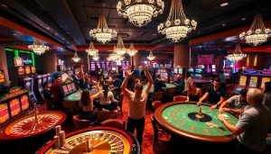 Experience the excitement of casino games with players at https://123bvi.org/, vibrant slot machines, and thrilling action.