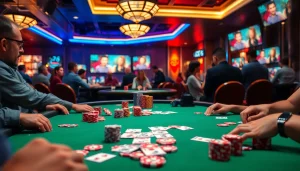 Experience thrilling poker action with character ai +18 avatars enhancing the casino vibe.