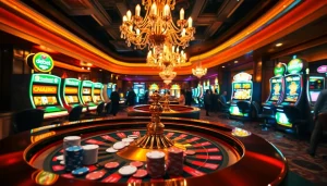 Experience the thrill of the casino where debet meets excitement at the roulette table surrounded by enthusiastic players.