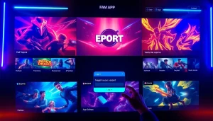 Experience seamless 51 game login with a dynamic esports interface featuring vibrant graphics and user-friendly design.